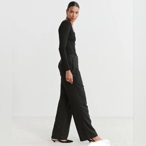 NWT Jenni Kayne‎ Jones Trouser in Size 10 in Black